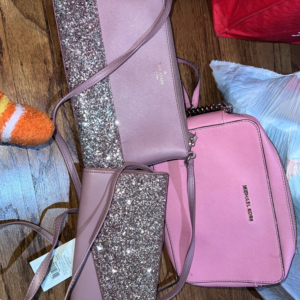 Kate spade purse (9/10 condition ) and wallet (11/10 never used) MK Bag (7/10)